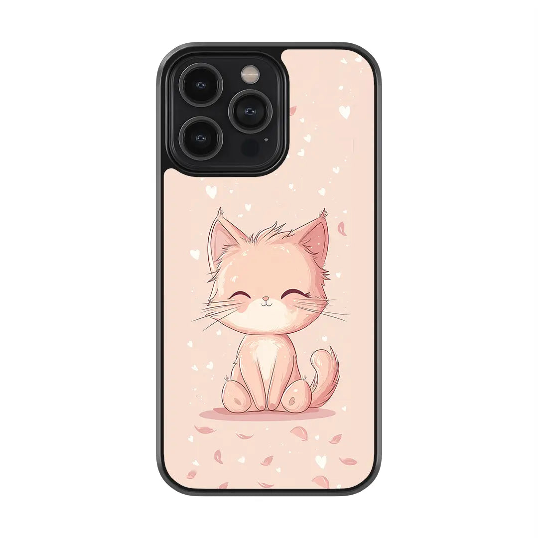 Purrfect Love Glass Case
