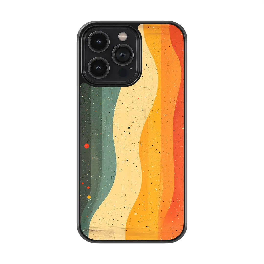 Retro Groove Glass Case