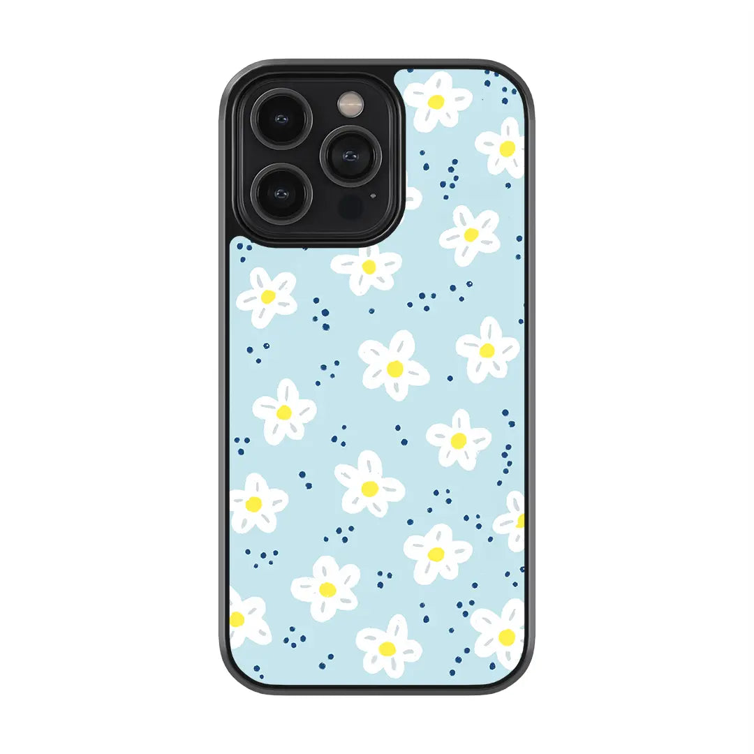 Azure Blossom Reverie Glass Case