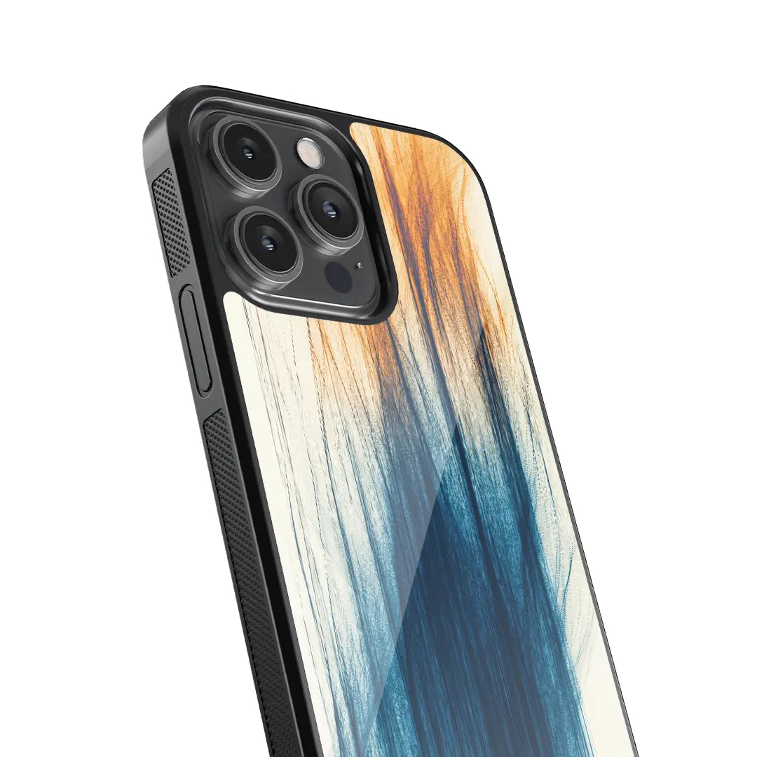 Blue Ember Glass Case