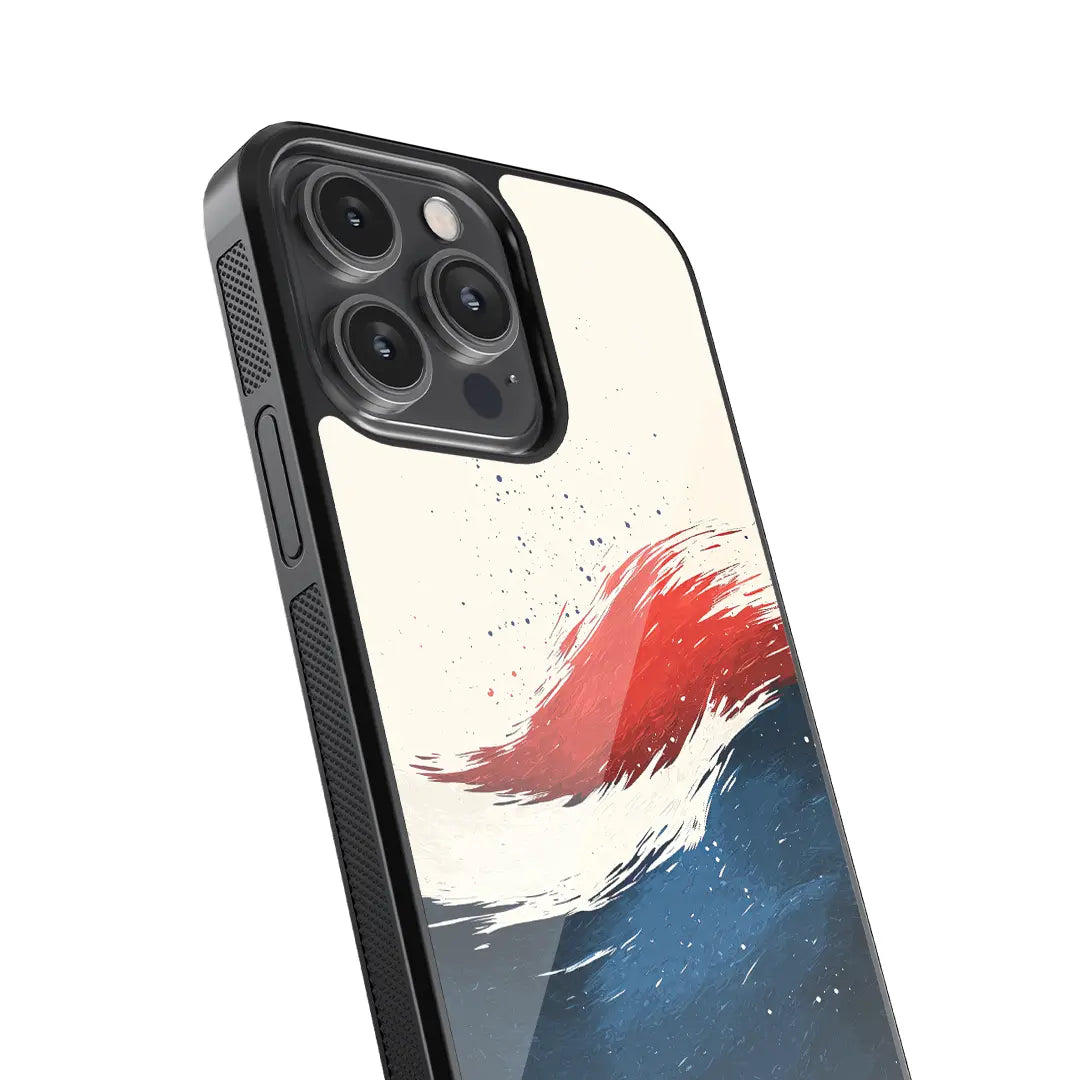 Patriot Wave Glass Case