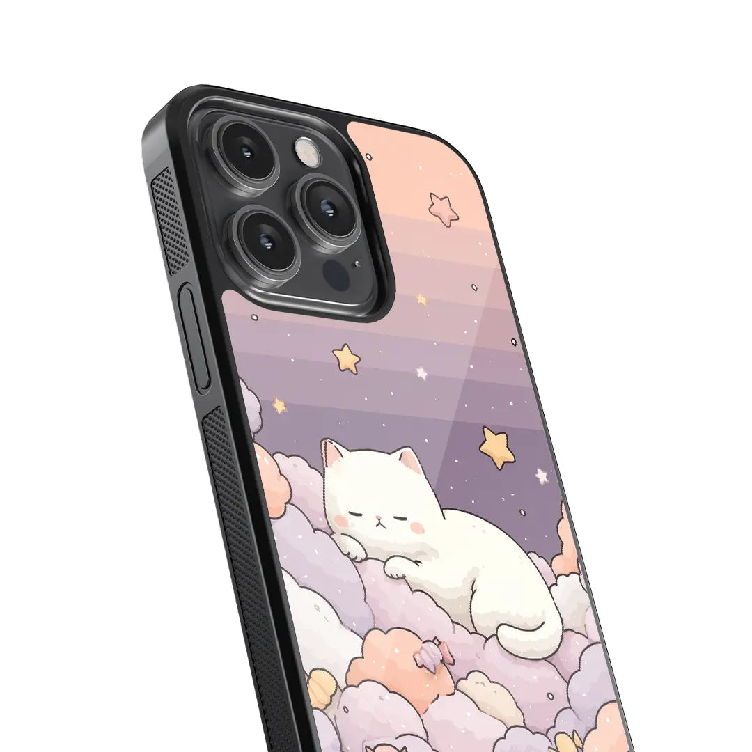Cloud Catnap Glass Case