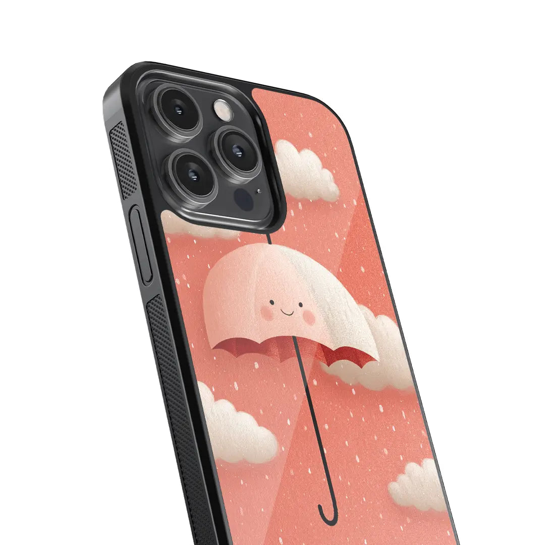 Soft Drizzle Glass Case