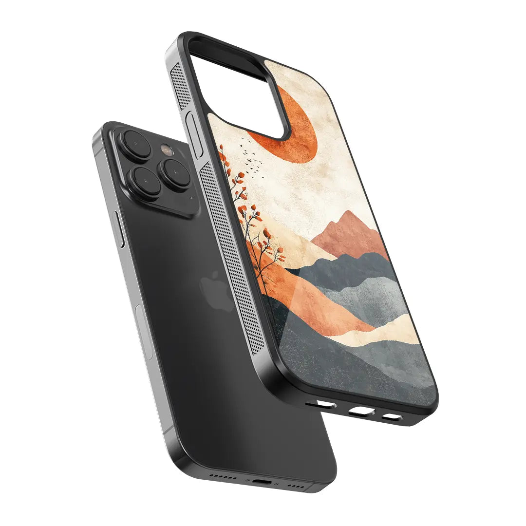 Rustic Horizon Glass Case