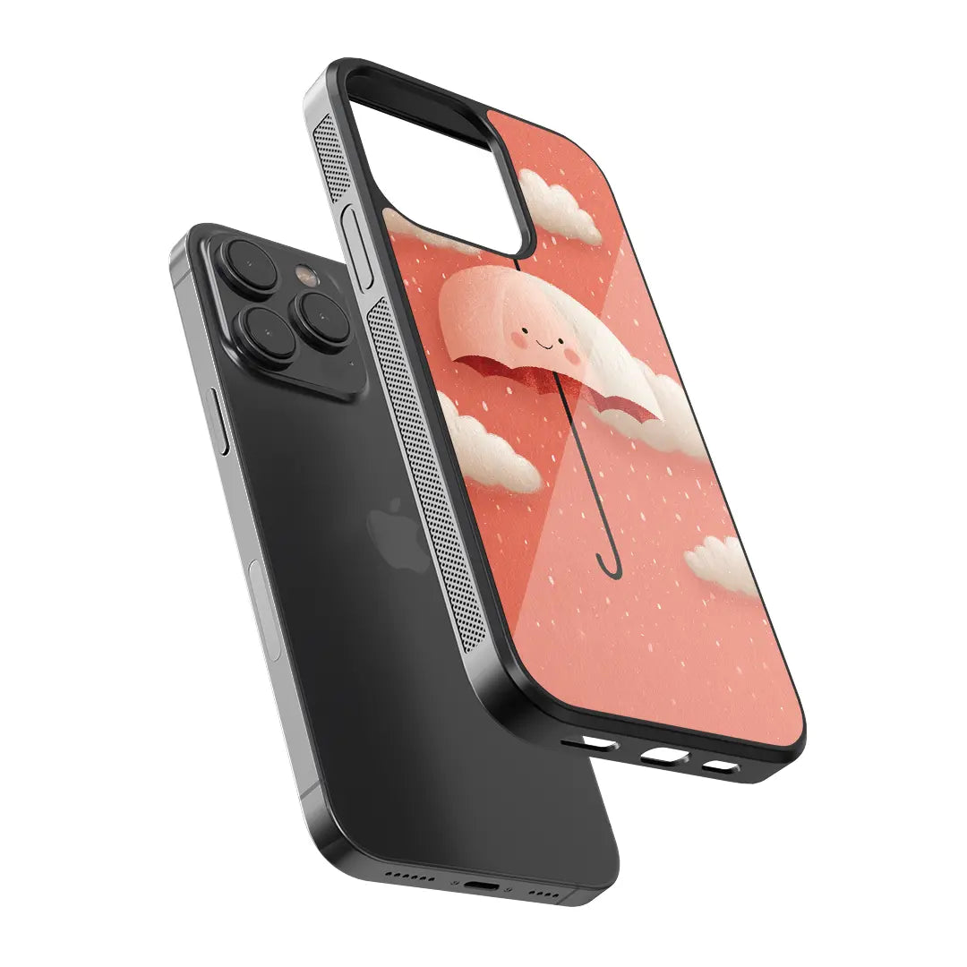 Soft Drizzle Glass Case