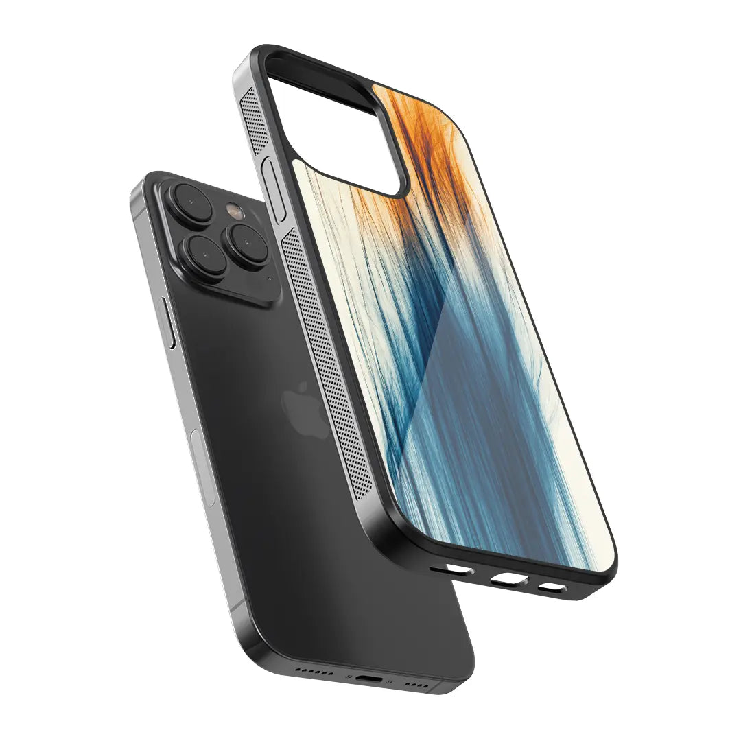 Blue Ember Glass Case
