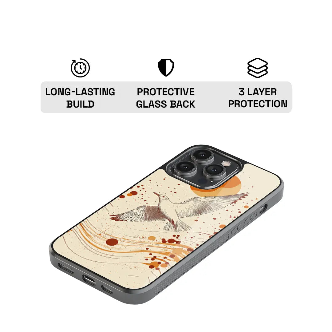 Freedom Flight Glass Case