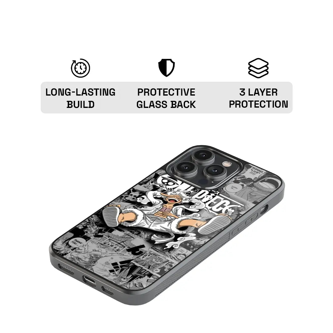 Gear Fifth Toon Power Glass Case