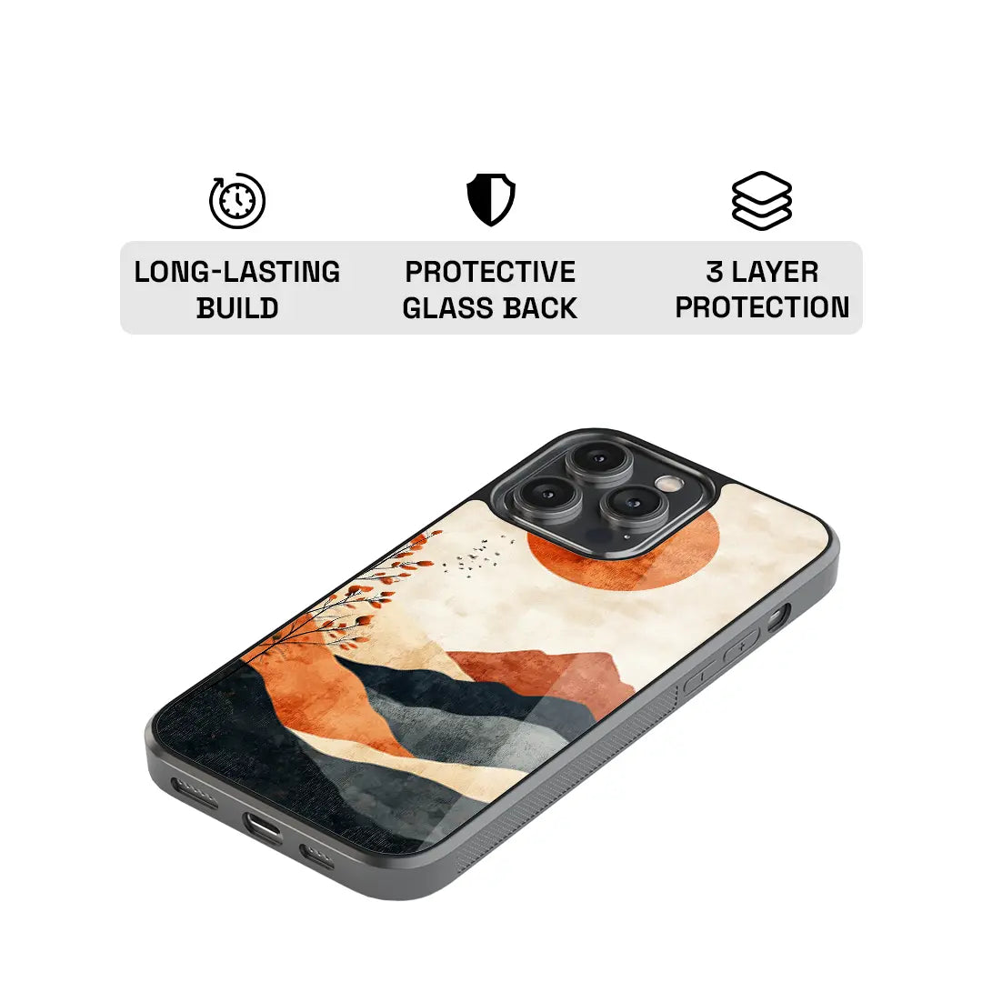 Rustic Horizon Glass Case