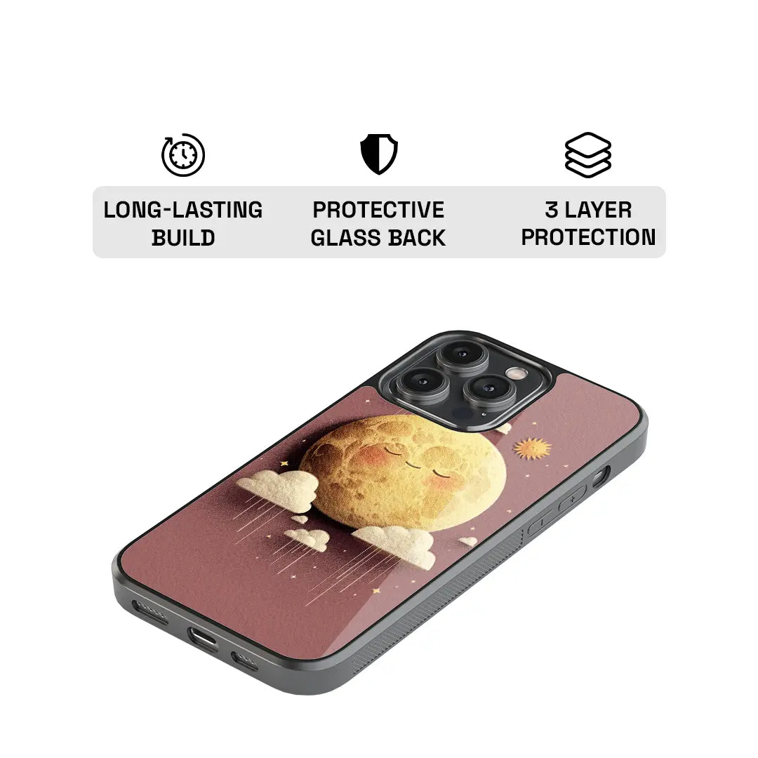 Moon Mood Glass Case