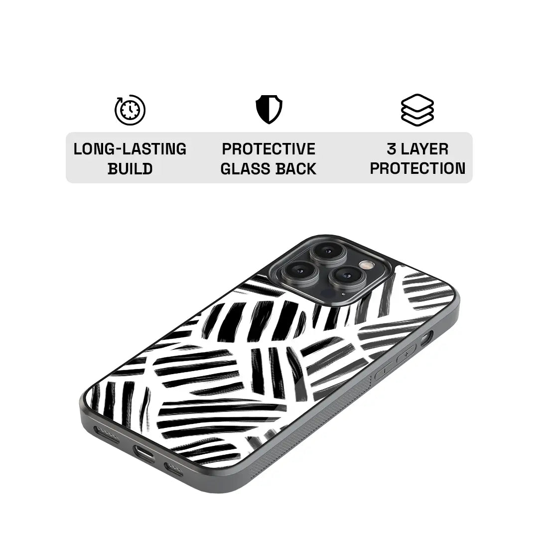 Monochrome Muse Glass Case