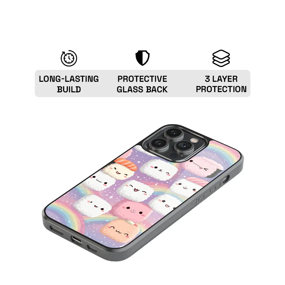 Sushi Galaxy Glass Case