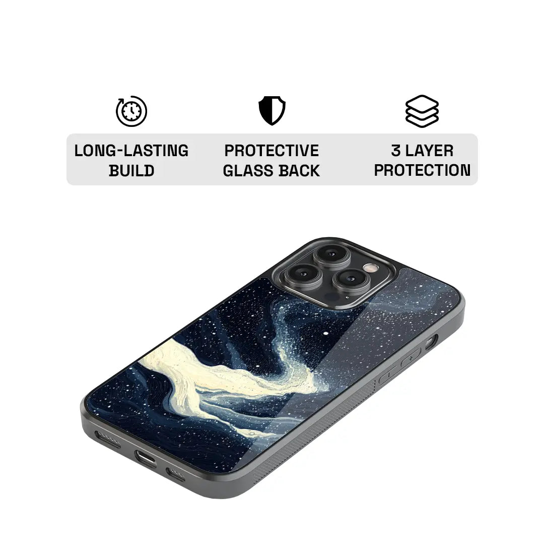 Celestial Drift Opaline Glass Case