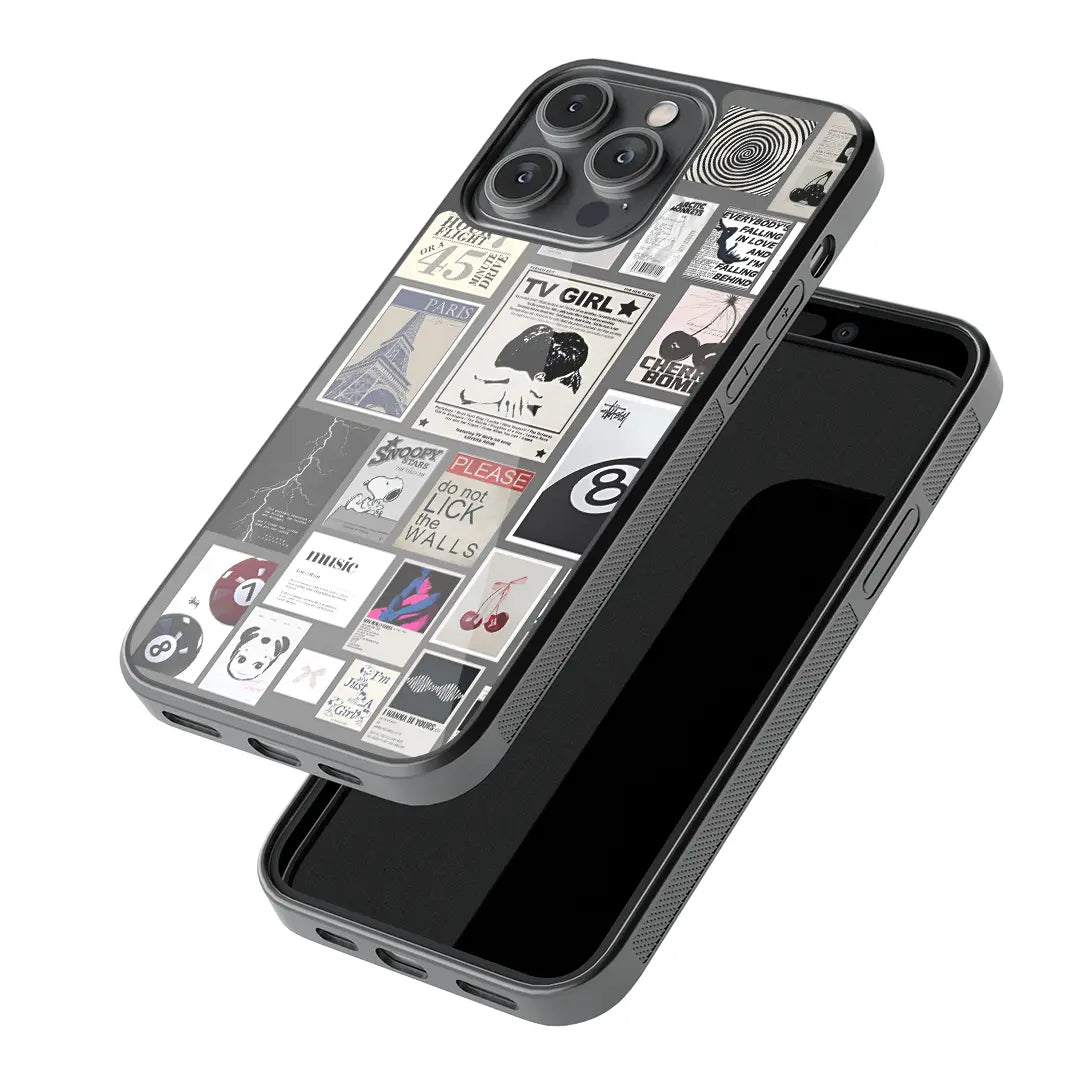 Indie Reverie Montage Glass Case