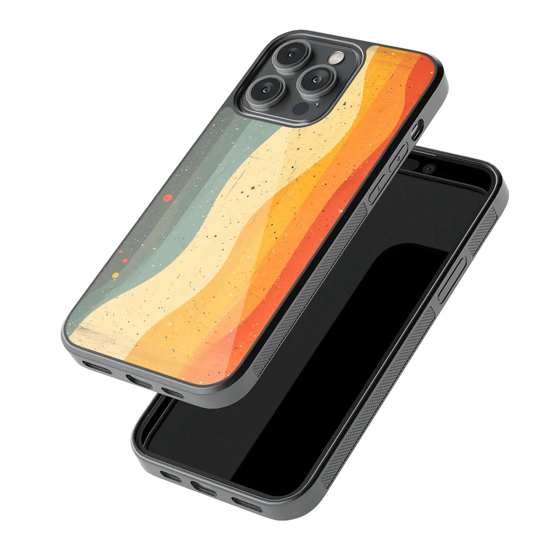 Retro Groove Glass Case