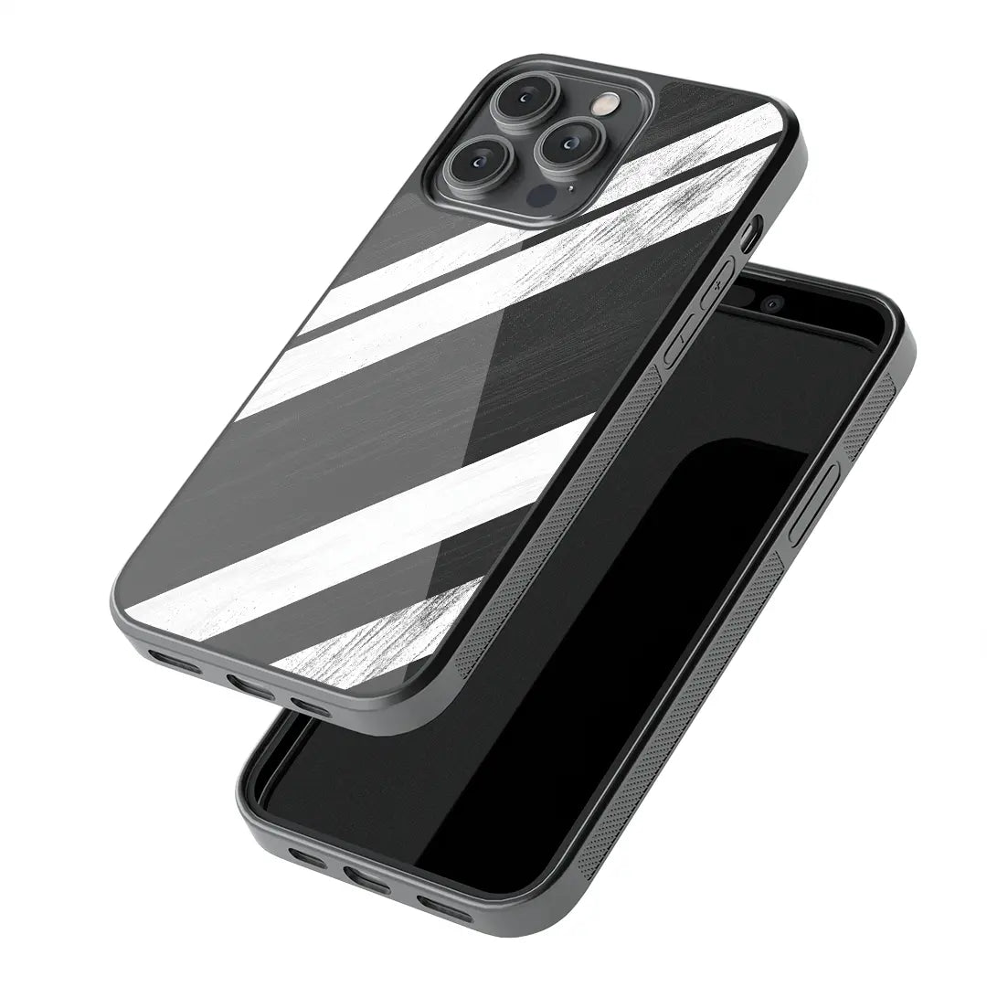 Minimalist Stripes Glass Case