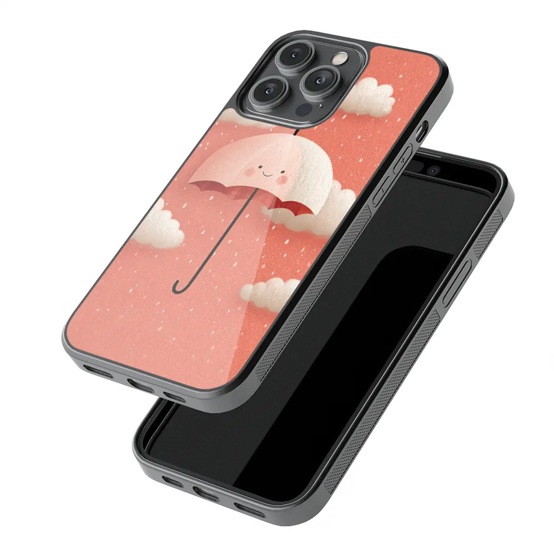 Soft Drizzle Glass Case