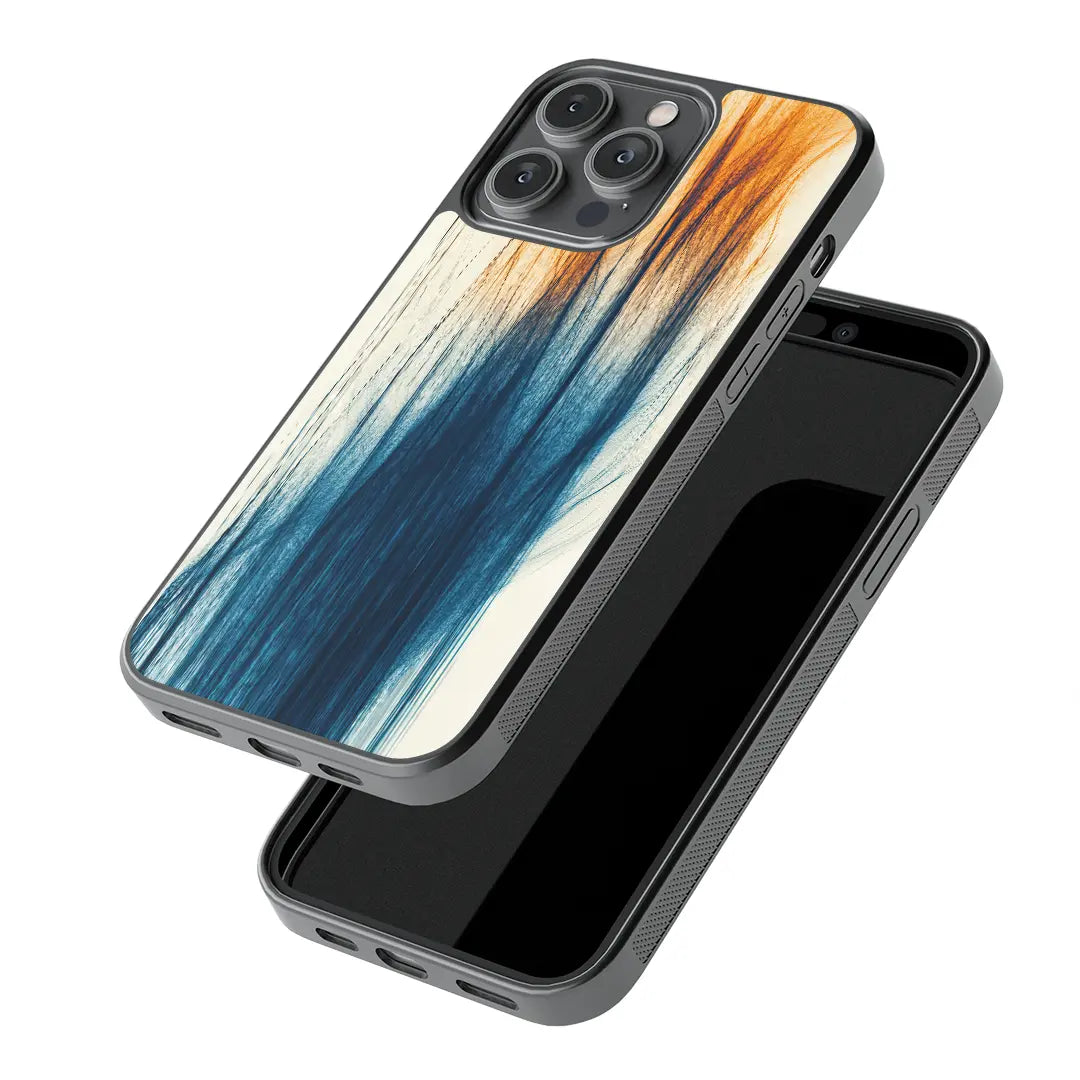 Blue Ember Glass Case