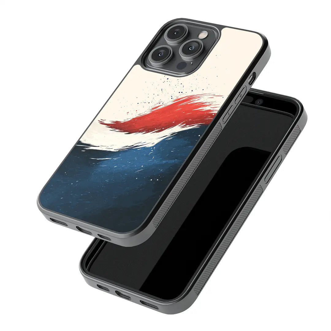 Patriot Wave Glass Case